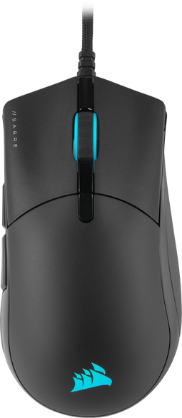 Corsair Sabre RGB Pro - Gaming Muis - Optische sensor 18.000dpi - Draad (USB 2.0)