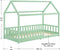Juskys Marli - Kinderbed - 90 x 200 cm - Valbeveiliging - Mint