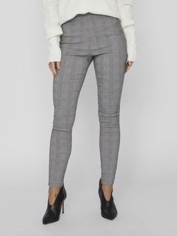 Vila Vilaura Lou Hw 7/8 Leggings - Met elastische tailleband - Zwart/wit Dames M