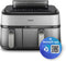 Philips 5000 series - Airfryer 9L met 2 manden - Stoomfunctie en digitale timer - Zilver