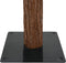 vidaXL - Kerstboom - met - echt - hout - en - dennenappels - smal - 210 - cm - PVC - groen