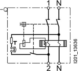 Siemens 5SV33123 5SV3312-3 Aardlekschakelaar F 25 A 0.03 A 230 V