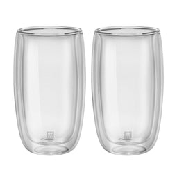 Zwilling Sorrento Dubbelwandig Latte Macchiato glas - 350 ml - 2 stuks