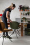 Zuiver OMG Eetkamerstoelen - Groen - Set van 2