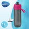 BRITA - Fill&Go - Drinkfles ACTIVE voor Volwassenen - 0,6L - Roze - inclusief 1 MicroDisc Brita Filterpatroon - Ideaal voor Drinkflessen