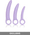 Alena Set of 3 Silicone Dilators - Purple
