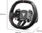 Thrustmaster Hypercar Wheel Add-On - Professioneel Stuur - 25 Actiedrukknoppen - Zilver Zwart