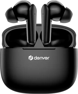 Denver TWE-48B - In-ear oordopjes - Draadloos Bluetooth 5.3 - Zwart