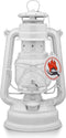 Feuerhand Stormlantaarn Baby special 276 - Wit - 13.5x15x26.5cm - Modern