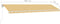 vidaXL - Luifel - handmatig - uittrekbaar - met - LED - 600x350 - cm - geel - en - wit