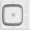 vidaXL - Gootsteen - met - afvoerset - 600x600x155 - mm - roestvrij - staal - zilver