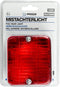 Benson Mistachterlicht - Compact - Rood - 85 x 75 mm - Inclusief Bevestigingsmateriaal