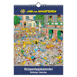 Jan van Haasteren - Verjaardagskalender jan van haasteren a4 | 3 stuks