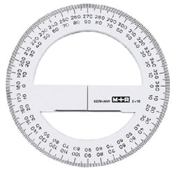 M&R - Kompasroos 150mm polyl transparant | 10 stuks