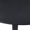 Tuintafel Rond Ø100cm - Zwart Metaal - Halo - Giga Meubel