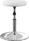 vidaXL - Eetkamerstoelen - 2 - st - kunstleer - wit