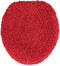 vidaXL - 3-delige - badmatset - rood - polypropyleen - antislip