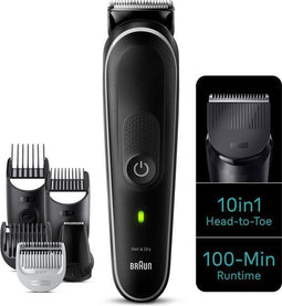 Braun MGK5440 - Scheer- knip- en trimapparaat - 100 min gebruikstijd - Zwart