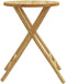 vidaXL - Tuintafel - inklapbaar - Ø - 55x75 - cm - bamboe