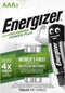 Energizer Power Plus AAA - Oplaadbare batterij - 700 mAh - (2 stuks)