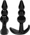 No. 80 - 4-Piece Butt Plug Set - Black