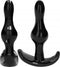 No. 80 - 4-Piece Butt Plug Set - Black