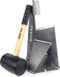 NO-AXE HOUTKLOVER | BLANK STAAL | SET MET HAMER | HOUTSPLIJTER | HOUTSPLITTER | HOUTKLIEVER | SPLIJTWIG | KLOOFWIG