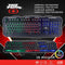 No Fear Gaming Toetsenbord - QWERTY - 104 Membraan Toetsen - RGB LED-Verlichting - 1.5M Kabel met USB 2.0 - Zwart