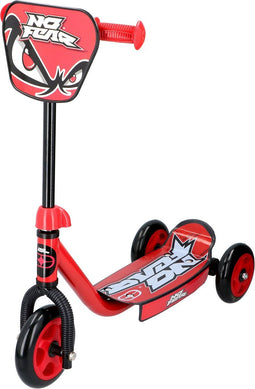 No Fear Kinderstep 3 Wielen - voor Jongens en Meisjes - Vanaf 3 Jaar - Max. 20 KG - Rood