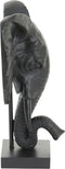 Light & Living Ornament Elephant - Zwart - 30x15x35.5cm - Modern