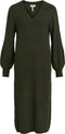 Object - Objmalena L/s Knit Dress - Maat L - Dames