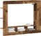vidaXL - TV - Kast - Muurbevestigd - Oud - Hout - 152x22x113 - cm