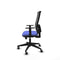 Piqueras y Crespo 1D066G0 - Bureaustoel - Verstelbare hoogte met armleuning - Licht Blauw