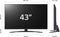 LG UR81 - Ultra HD TV 43