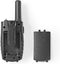 Nedis Walkie talkie Set | Zwart - Black