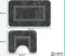 Loti Living Badmat Set - Badmat & Toiletmat - Antislip - Grijs - 50x80 cm + 50x40 cm (2 stuks)