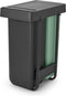 Brabantia Sort & Go Inbouw Prullenbak - 2 x 30 liter - Uittrekbaar - Jade Green en Dark Grey (2 stuks)