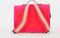 Own Stuff Lederen Boekentas - Fuchsia - Vlinder - Lagere school