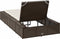 vidaXL - Ligbed - met - zwevend - kussen - poly - rattan - bruin