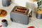 Swan ST14610GRYN broodrooster 2 snede(n) 900 W Grijs