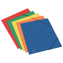 Elba Top File elastomap uit karton, ft A5, geassorteerde kleuren
