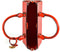 Handtas Dames Michael Kors CHARLOTE Rood 27 x 16 x 10 cm
