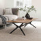 24Designs Metropole Salontafel - L130 X B70 X H38 - Teakhout