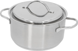Demeyere Resto 3 - Kookpan 22 cm - RVS met deksel - Geschikt voor inductie
