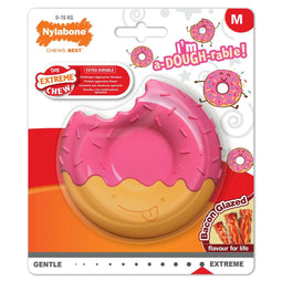 Hondenspeelgoed Nylabone Roze Bacon M
