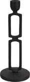 Candle Holder 10X25 cm Zwart