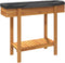 vidaXL - Plantenbak - verhoogd - 90x30x75 - cm - massief - acaciahout