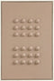 Mica Decorations Wanddecoratie - Wandpaneel Abstracte Kunst 60 x 40 x 3 cm - Woondecoratie voor