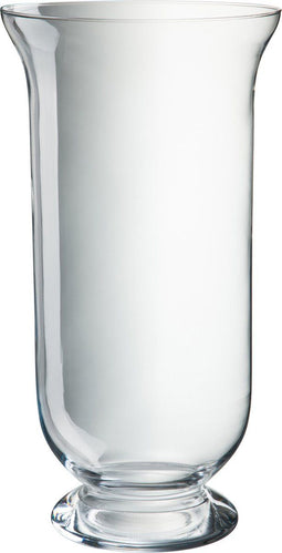 J-Line windlicht - glas - transparant