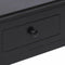 vidaXL - Schrijftafel - 110x45x76 - cm - hout - zwart